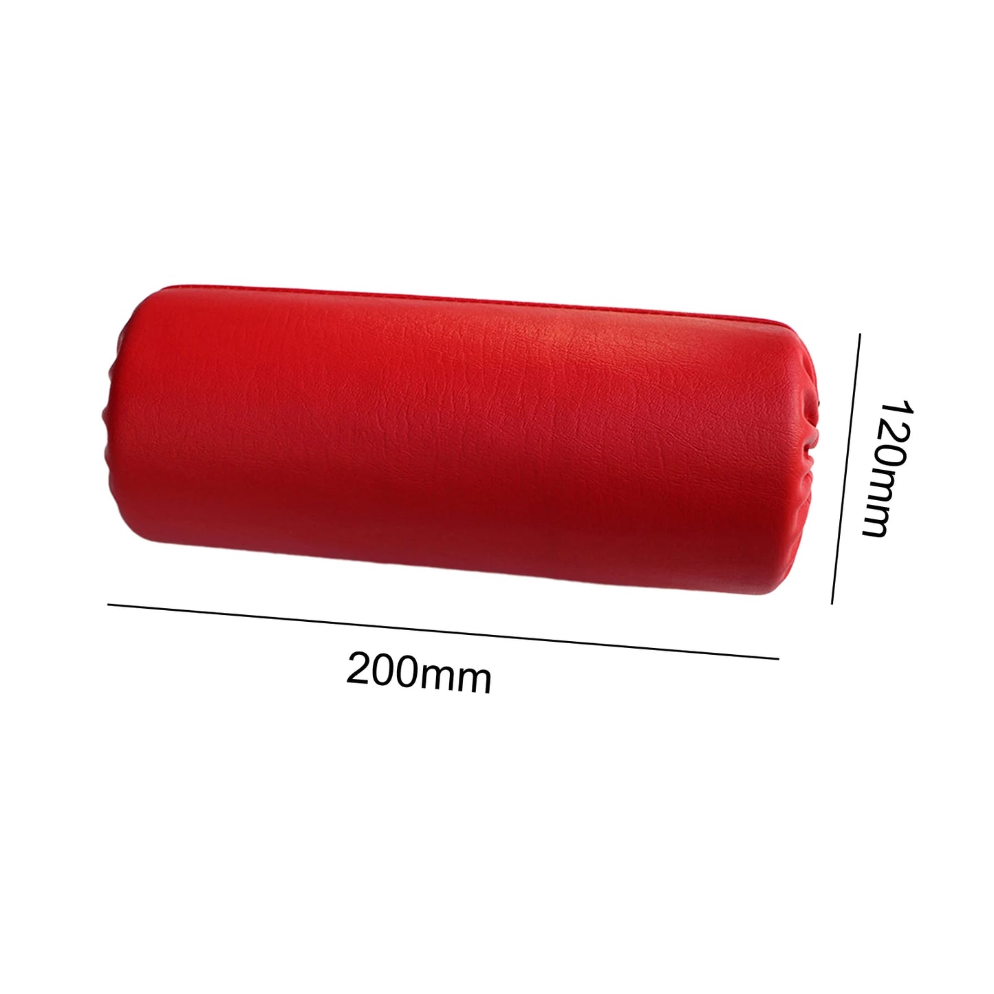 PU Leather Foam Foot Pad Roller 20cm Replacement Sponge Roller for Home Gym Fitness Exercise Machines
