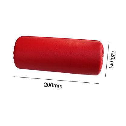 PU Leather Foam Foot Pad Roller 20cm Replacement Sponge Roller for Home Gym Fitness Exercise Machines