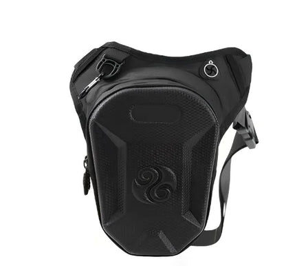 QS1 Tactical Leg Bag - Men's Waterproof Multifunctional Motorcycle Riding Storage Bag for Travel & Hiking