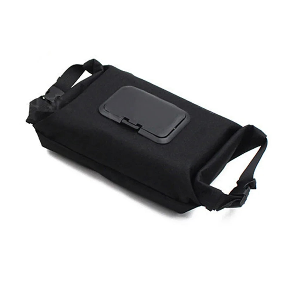 Canvas Wet Wipes Dispenser - Hanging Storage Box for Paper Towels and Wet Tissues - Outdoor Camping Accessories