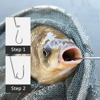 Professional Stainless Steel Fishing Hook Remover - Rapid Release Dehooker Tool