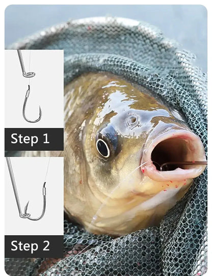 Professional Stainless Steel Fishing Hook Remover - Rapid Release Dehooker Tool