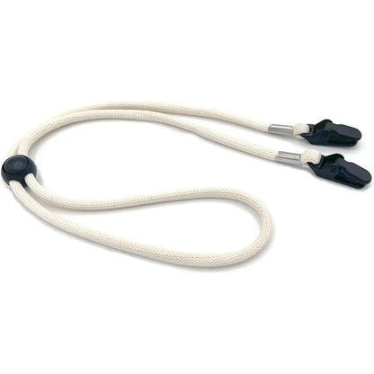 Adjustable Athletic Hat Retention Strap - Windproof Chin Cord with Secure Clips