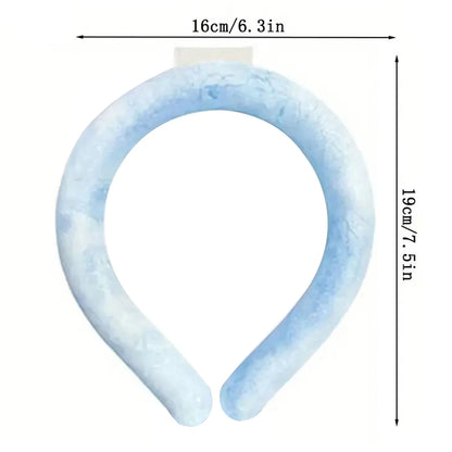Summer Outdoor Neck Cooler - Cooling Ring for Camping, Hiking, Cycling, Running & Fishing