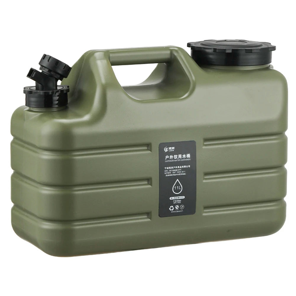 Portable Water Container with Electric Pump - 11L/12L Camping Water Dispenser for Outdoor Use