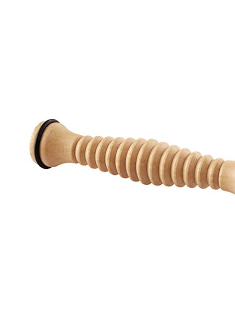 Wooden Foot Roller Massager - Body Back Massager for Plantar Fasciitis Relief, Stress Relief & Relaxation