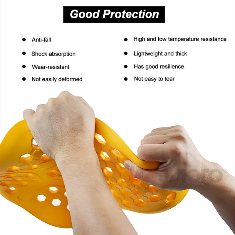 CE-Certified Motorcycle Back Protector - Spine Armor Insert for Riding Jackets