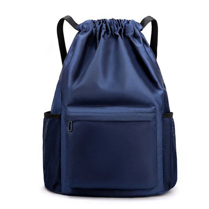 Large Capacity Drawstring Backpack - Sports String Bag for Gym, Swim & Beach - Women & Men
