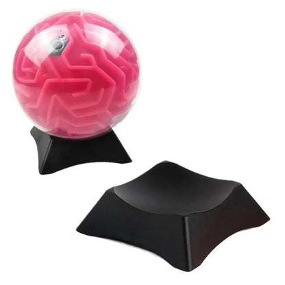 Premium Mini Ball Stand Display Holder - Universal Support Base for Baseball, Basketball, Football, Soccer, Volleyball & Spherical Items