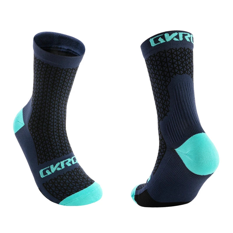 Performance Compression Athletic Socks - Multi-Sport High-Elastic Design