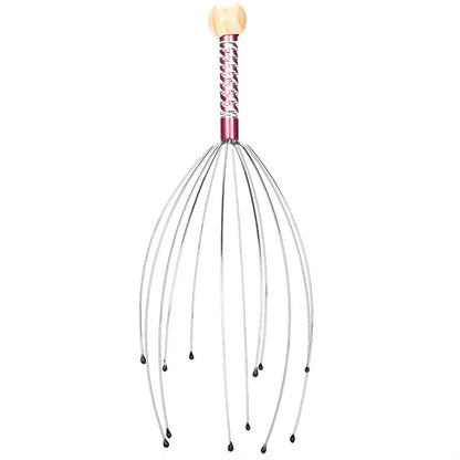 Stainless Steel Head Massager - Scalp Scratcher & Itch Reliever - Professional Quality