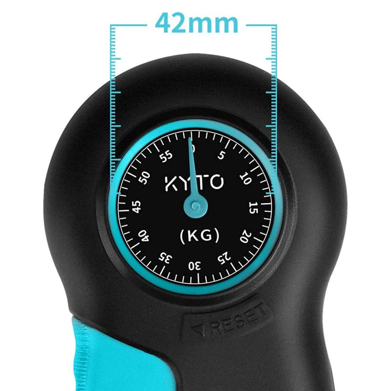 Hand Dynamometer Grip Strength Trainer - 0-55KG Digital Measurement Meter for Gym and Home Fitness