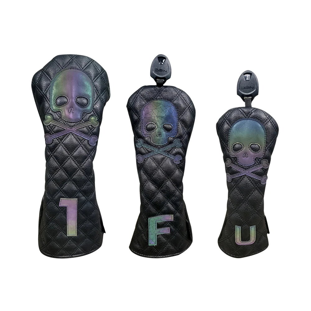 Premium Golf Club Covers - Waterproof Protector Set for Driver, Fairway, and Hybrid