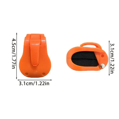 2-Piece Fishing Rod Clip Holder - 2pcs Quick-Attach Tool-Free 1-Hand Secure Grip Tackle Organizer for Freshwater Rods