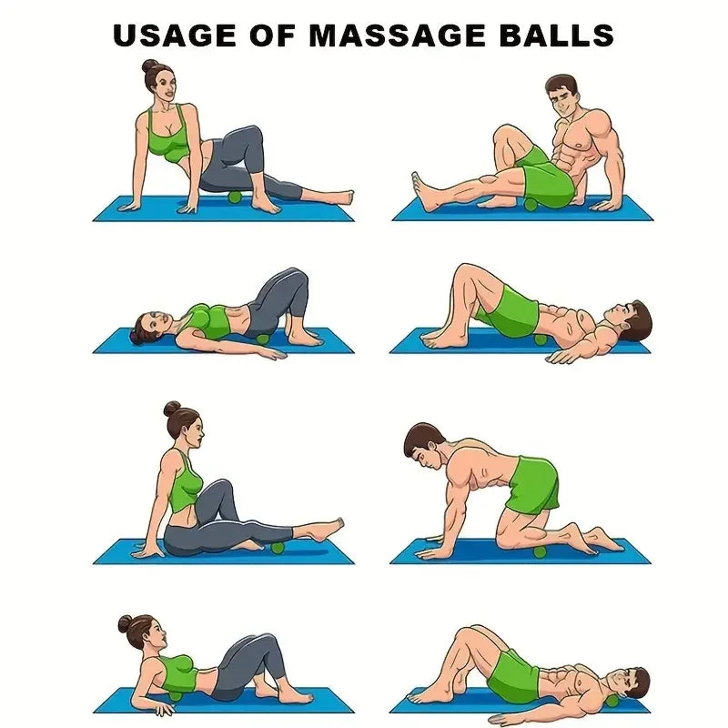 6.3cm Massage Ball - Deep Tissue Muscle Relief & Recovery Tool
