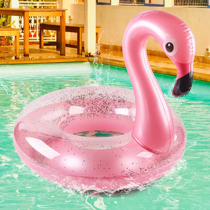 Premium Flamingo Pool Float - Inflatable Swimming Lounger for Pool & Beach