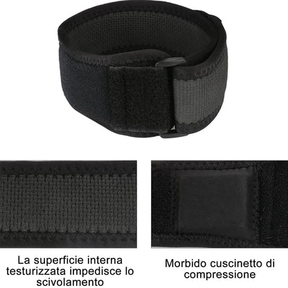 IT Band Compression Strap - Knee & Thigh Support for Running & Sports