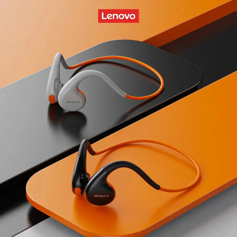 Air Conduction Wireless Headphones - Bluetooth 5.3 Sport Earphones with Ear Hook & Mic