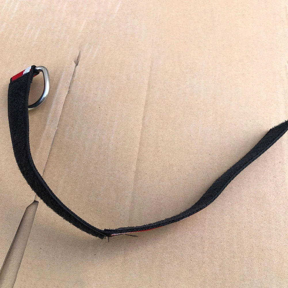Adjustable Scuba Diving Wrist Lanyard - Metal D-Ring Webbing Strap for Freediving & Swimming Equipment