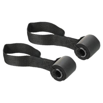 Heavy-Duty Door Anchor for Resistance Bands - 1/2/4 Pack - Black Exercise Band Attachment System