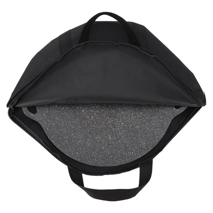 Waterproof Baking Pan Carrying Case with Anti-Scald Wood Handle - BBQ Grilling Skillet Storage Bag