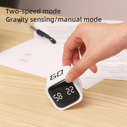 Digital Flip Timer with Vibration and Sound Alerts - 5-60 Minute Countdown
