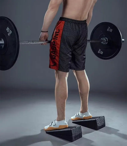 3-Piece Adjustable Squat Wedge Block Set - Non-Slip EPP Foam Slant Board for Squats, Deadlifts & Calf Stretching