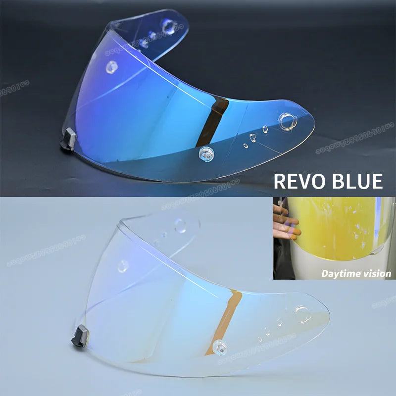 Motorcycle Helmet Visor Lens KDF-16-1 - Anti-UV Anti-Scratch Full Face Shield with Photochromic Technology