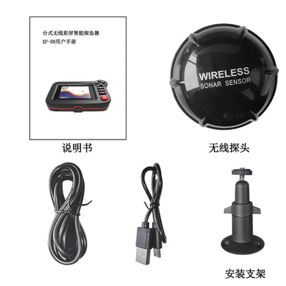 Portable Fish Finder & Depth Finder - Smart Sonar for Dock, Shore & Bank Fishing