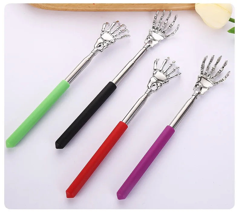 Telescopic Back Scratcher - Portable Extendable Stainless Steel