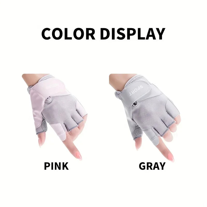 Lightweight Workout Gloves with Excellent Grip - Unisex - Weightlifting, Cycling, Exercise, Training, Fitness & Rowing