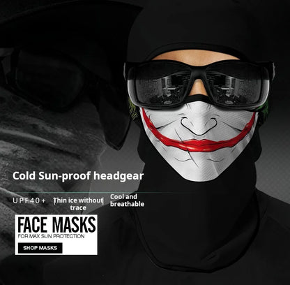 Summer Sun Protection Head Covering, Men's And Women's Outdoor Motorcycle Riding Helmet Lining, Head Covering, Fishing