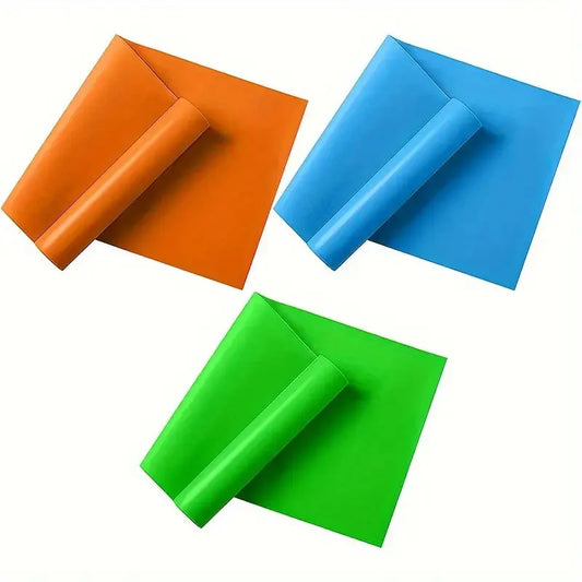 Yoga Stretch Belt Set (3-Pack) - Elastic Resistance Bands for Men & Women Strength Training