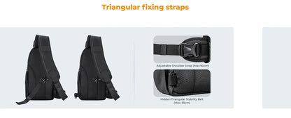 Camera Sling Backpack 10L - Waterproof DSLR/SLR Photography Bag