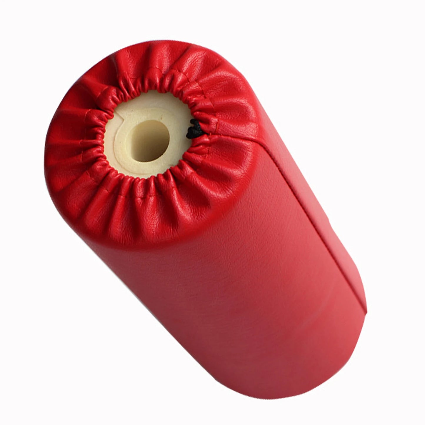 PU Leather Foam Foot Pad Roller 20cm Replacement Sponge Roller for Home Gym Fitness Exercise Machines