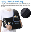 Breathable Shoulder Sling & Immobilizer - Adjustable Arm Support for Rotator Cuff Tear, Fracture, Dislocation & Post-Surgery Recovery