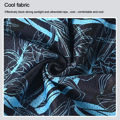 Ice Silk Cycling Balaclava - Full Face Sun Protection Cap for Bike & Motorcycle | Anti-UV Sports Headwear for Men