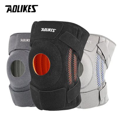 Adjustable Elastic Knee Support Brace - Patella Protection for Basketball, Soccer, Running, Cycling & Fitness (1 Piece)