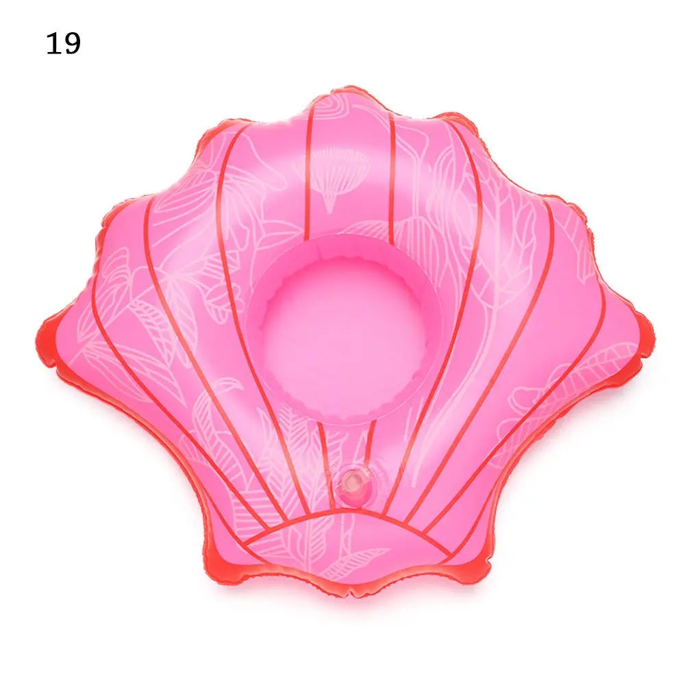 Inflatable Pool Cup Holder Float - Fun Drink Holder for Swimming Pool & Water Sports