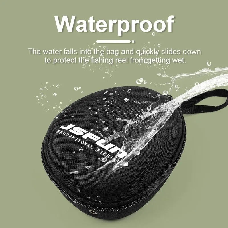 EVA Fishing Reel Protective Case - Universal Storage Bag for Drum, Spinning & Raft Reels
