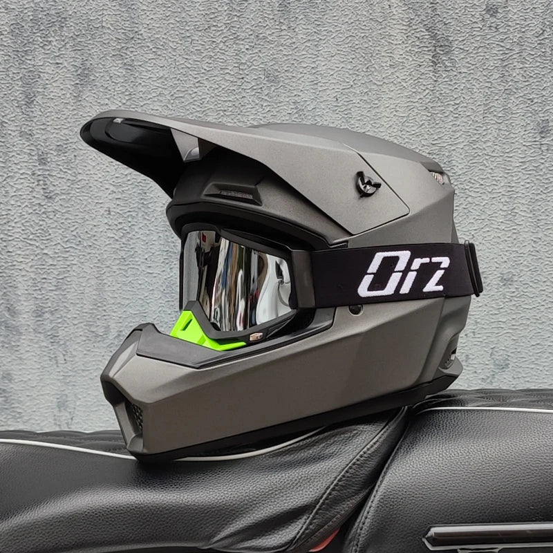 Full Face DH Motorcycle Helmet - Off-Road Racing Rally Bicycle Downhill Speed Helmet