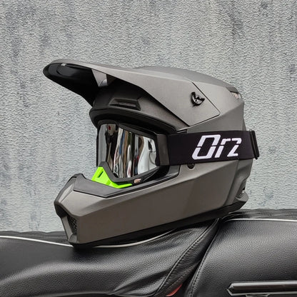 Full Face DH Motorcycle Helmet - Off-Road Racing Rally Bicycle Downhill Speed Helmet