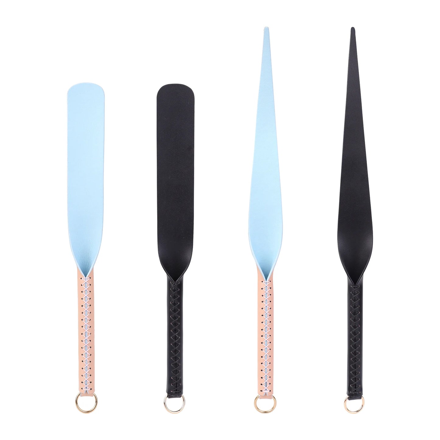 Premium Genuine Leather Equestrian Training Whip - Horse Riding Flogger Paddle for Professional Training