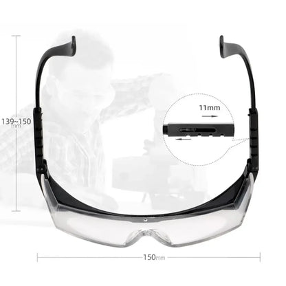 Safety Goggles Anti-Splash Eye Protection Windproof Dustproof Waterproof Protective Glasses for Work Cycling Sports
