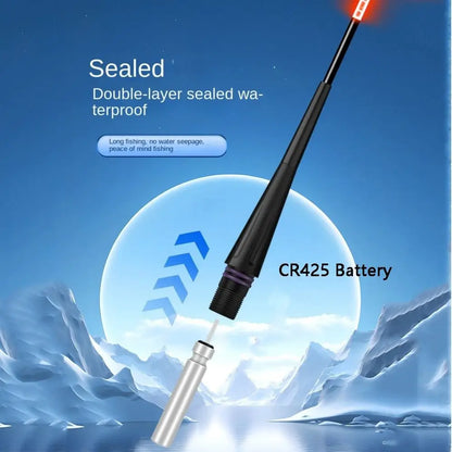 LED Fishing Float with Gravity Sensor - Night Fishing Strobe Light with Long Tail and High Sensitivity Buoy