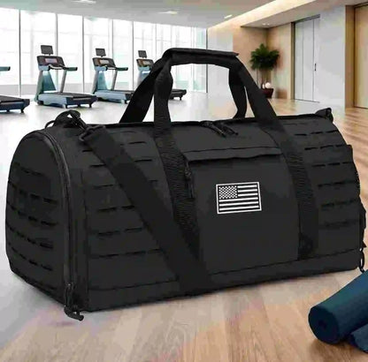 40L Tactical Duffel Bag - Multi-Sport Gym and Travel Bag with MOLLE System