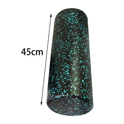 High Density Round Foam Roller Lightweight Pilates Yoga Column for Balance Training Waist Arm Stretching Workout