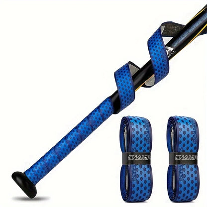 Baseball Bat Grip Tape - Durable, Shock-Absorbing, Sweat-Proof for Enhanced Control