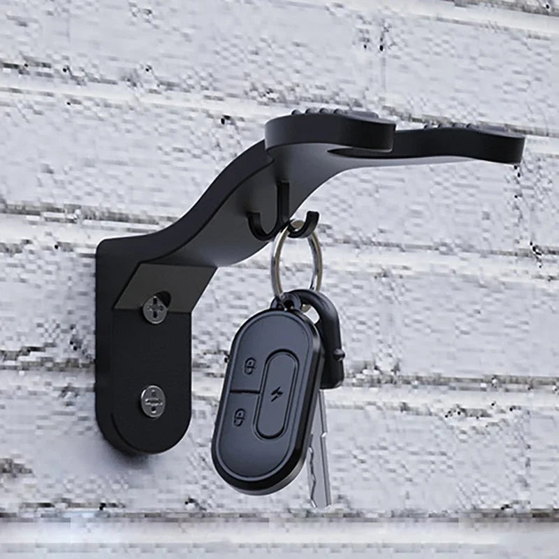 Multipurpose Wall Mount Hooks - Motorcycle Helmet Rack Hanger for Home Kitchen Cabinet Luggage Jacket