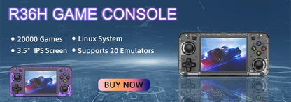 Portable Retro Handheld Game Console - 500 Classic Games - LCD Screen - Rechargeable - Gift for Kids & Adults